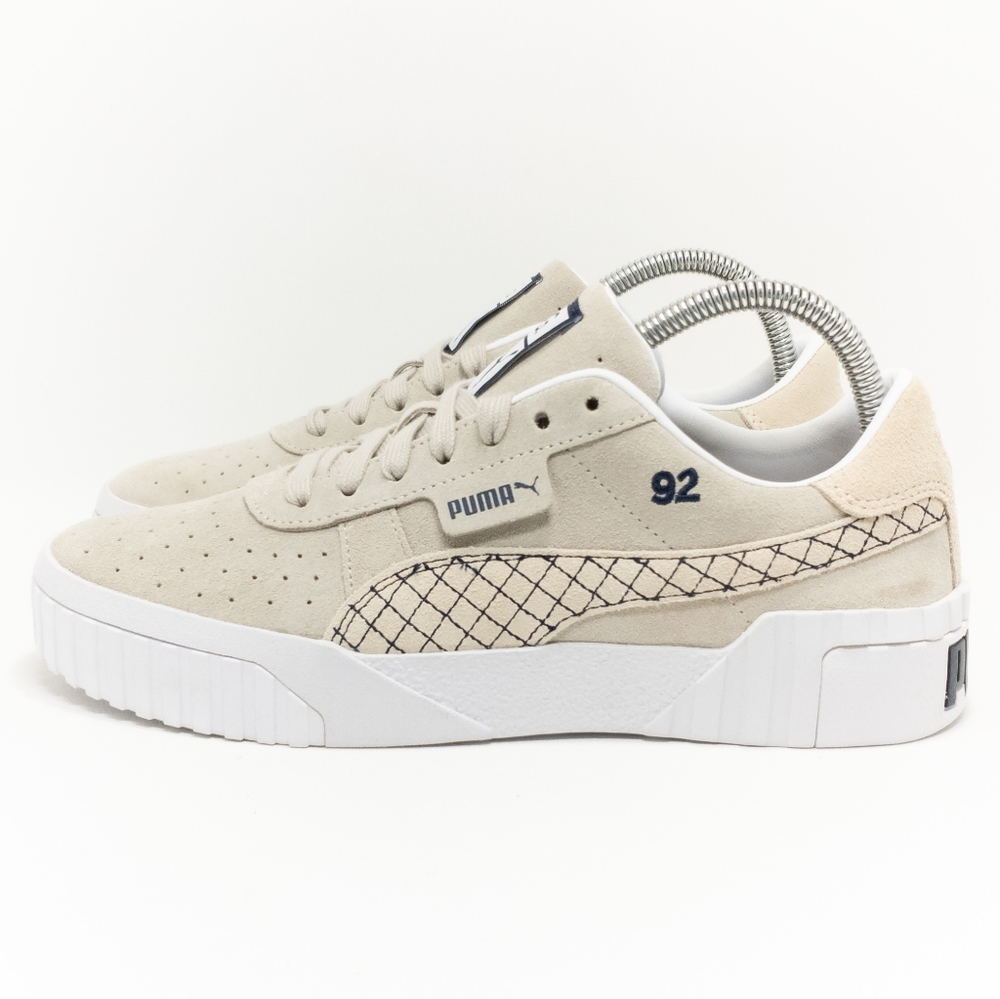 NEW SG x Puma Cali Suede Sneaker Silver Gray/White